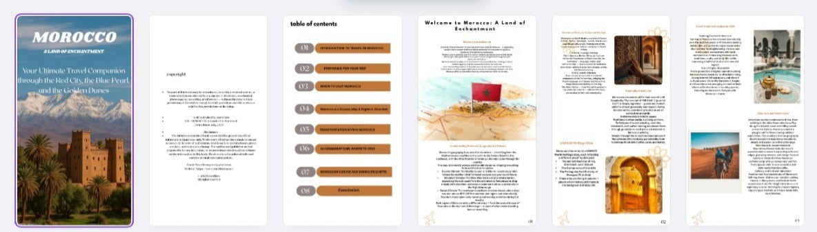 Discover Morocco Like Never Before —✈️ Your Ultimate Travel Guide Awaits.                              🎁limited-time Offer